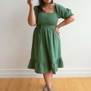 Fin & Vince Mama Smock Dress